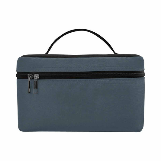 Cosmetic Bag, Charcoal Black Travel Case